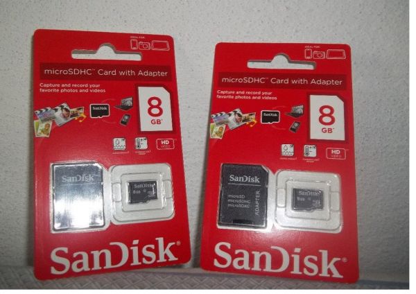 SanDisk Cartão de Memória 4GB MicroSd com Adaptador